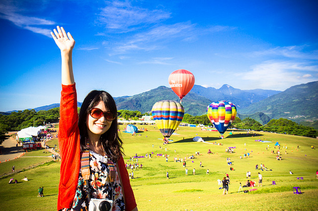 【台東遊記】 – 早晨限定!  飛翔在花東縱谷的熱氣球