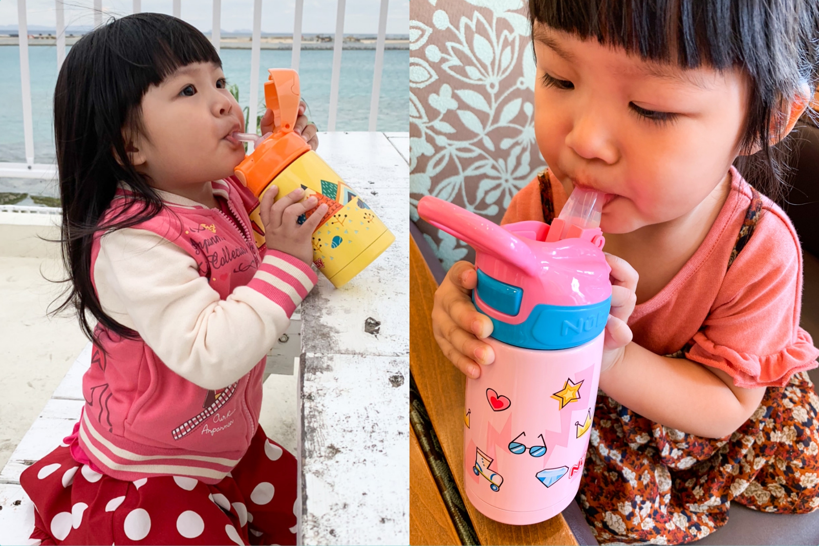 【育兒】 Nuby 專為寶寶設計 隨行杯 讓小孩當個愛喝水乖寶寶～ 保溫效果超好！外出攜帶超方便！